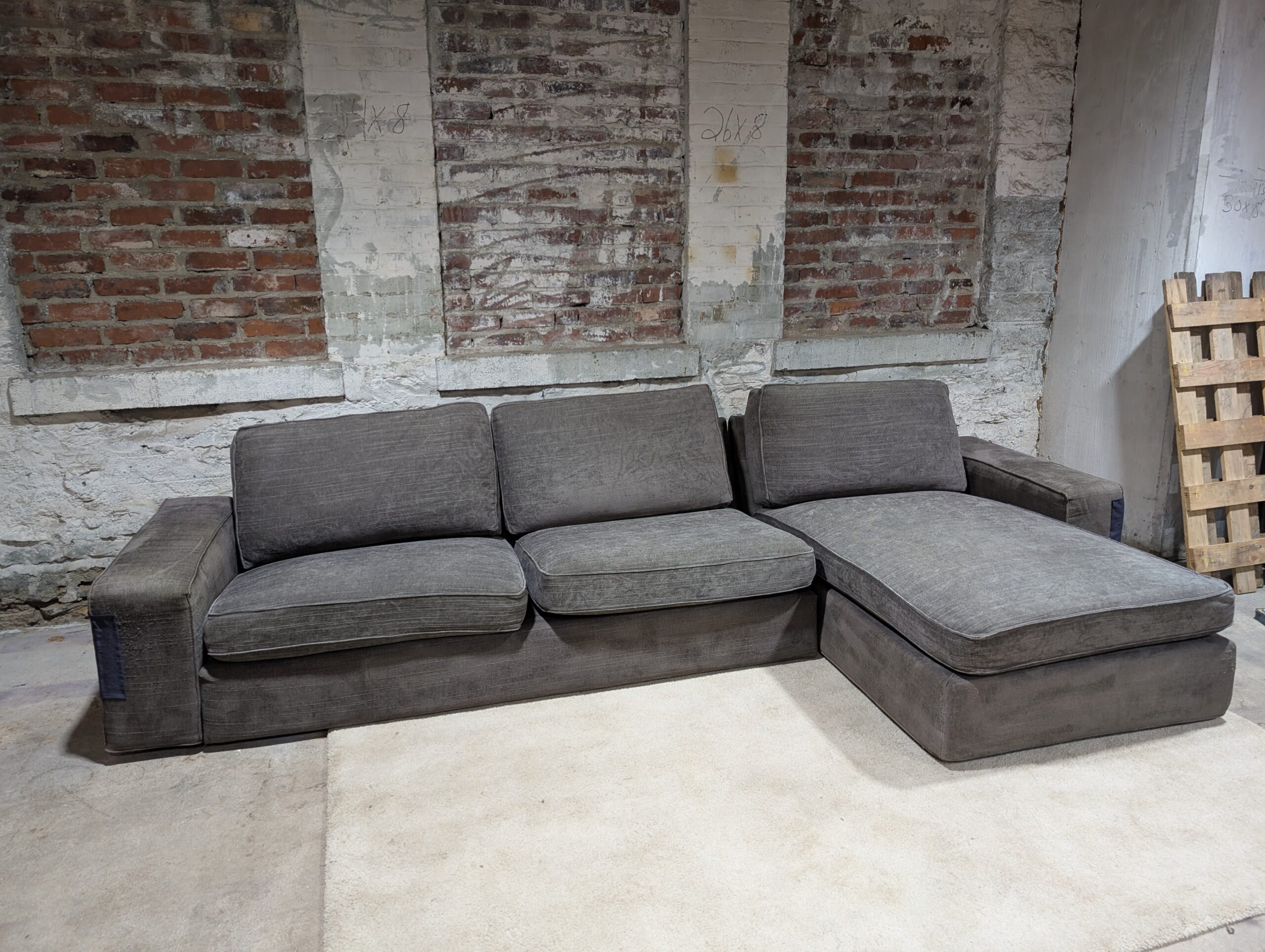 Small Gray Sectional